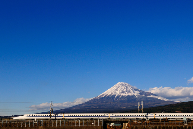 Shinkansen and Mt. Fuji